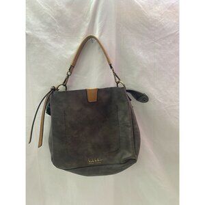 Nicole Miller New York Gray Shoulder Bag